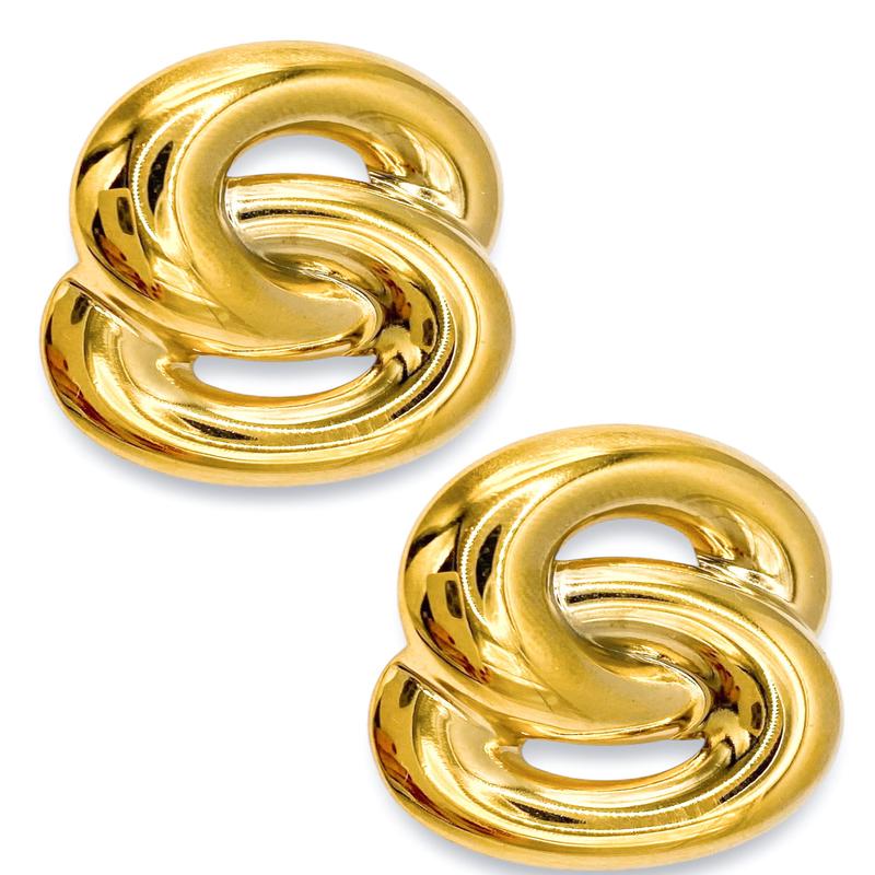 DOORBUSTER Kristalize Beckett Gold Earrings