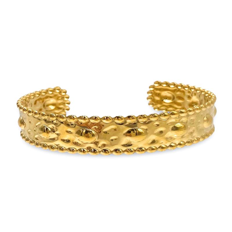DOORBUSTER Kristalize Damon Gold Cuff