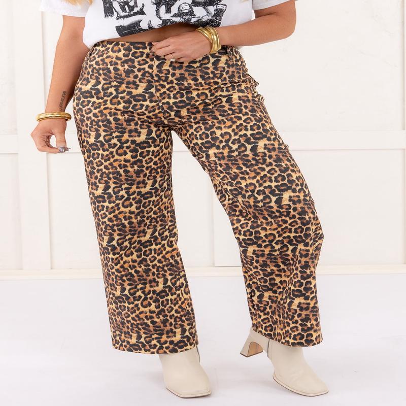 Long Way Home Leopard Pant - FINAL SALE