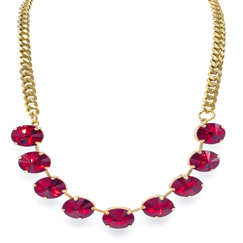 Mini Sofia Red Necklace | TOVA