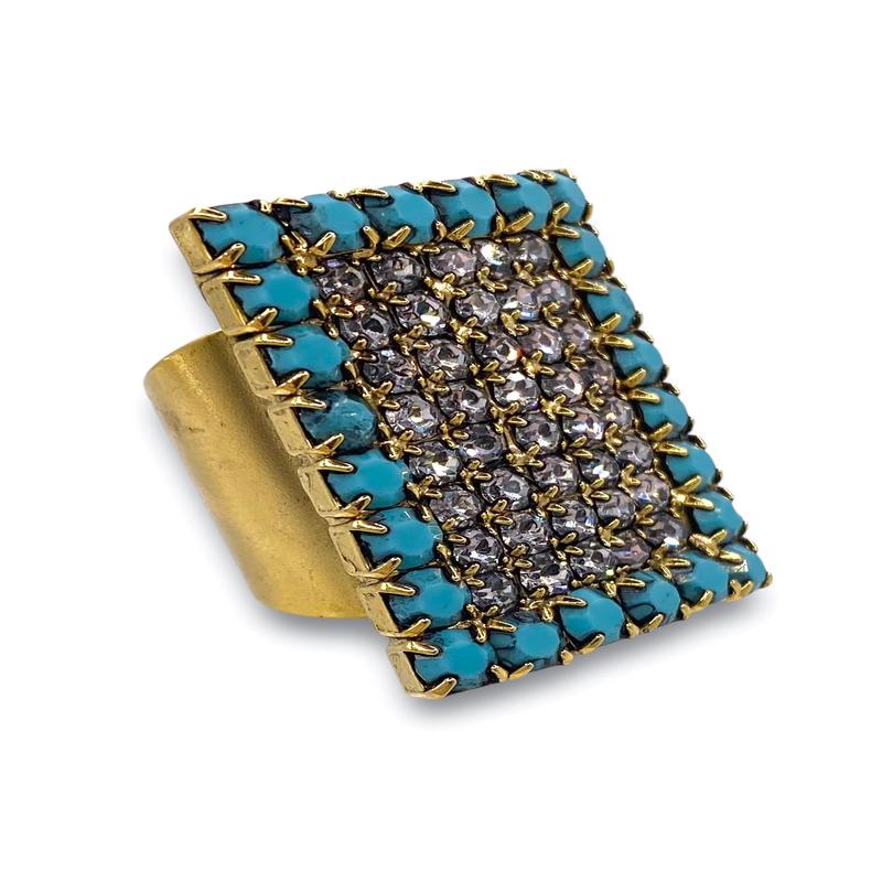 TOVA Ashley Turquoise Ring