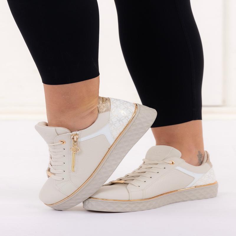 Zippy Sneaker - LT Grey/White - FINAL SALE