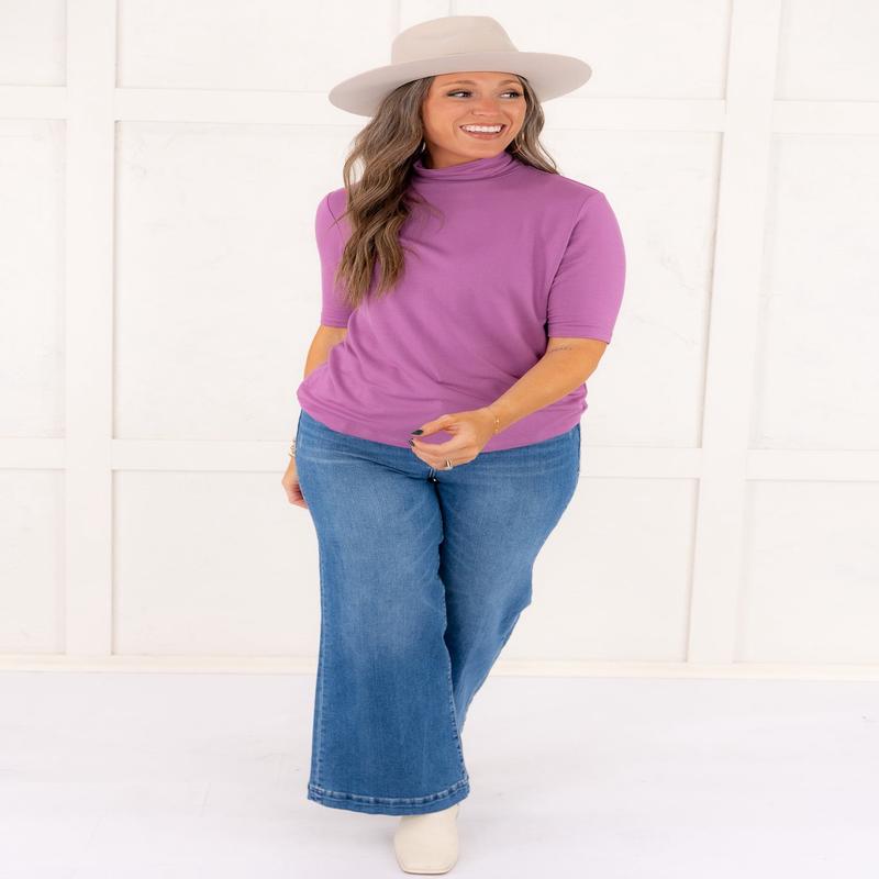 DOORBUSTER On The Way Top - Grape | Tribal