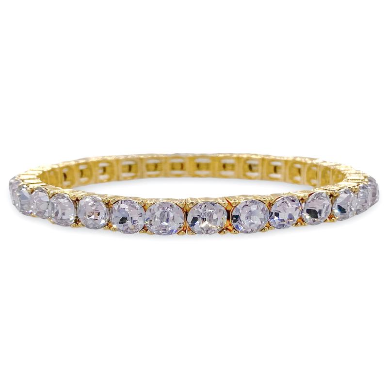 Forever and Always Clear Stretch Bracelet