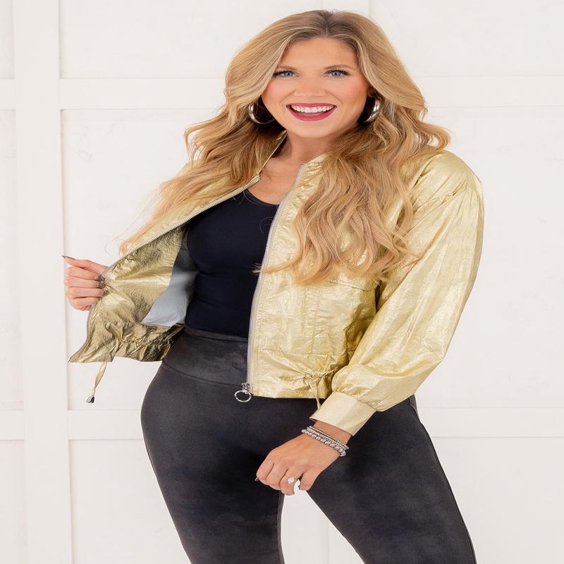 Get With It Bomber Jacket - FINAL SALE