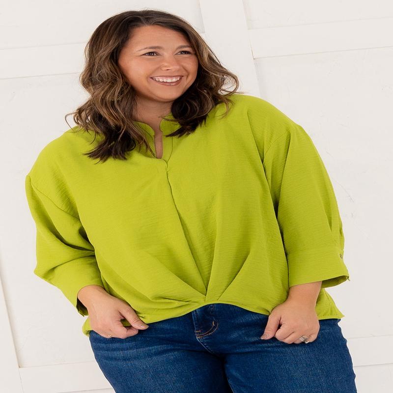 Take It Easy Long Sleeve Top - FINAL SALE