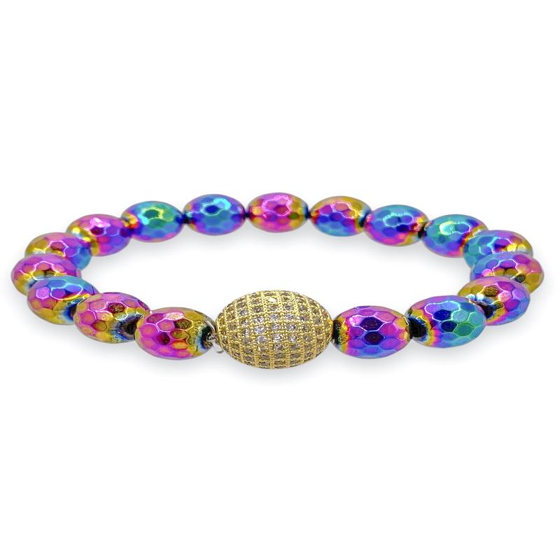 Virtue Brave Enough Mermaid Beaded Bracelet