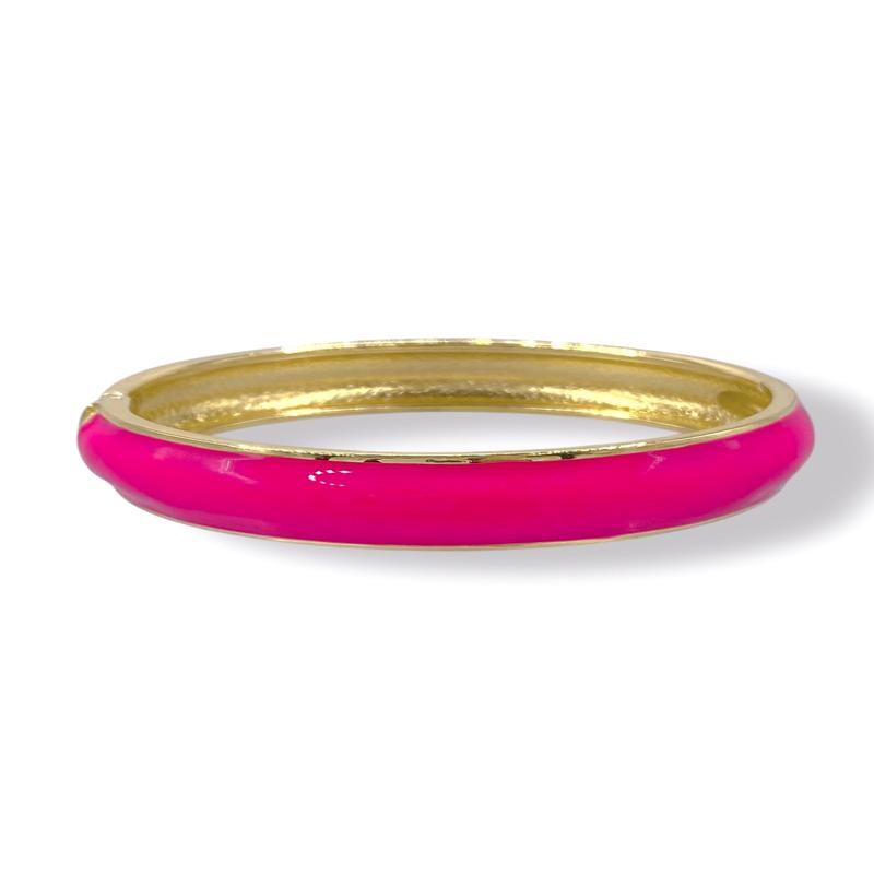 Gabby Pink Bangle Bracelet