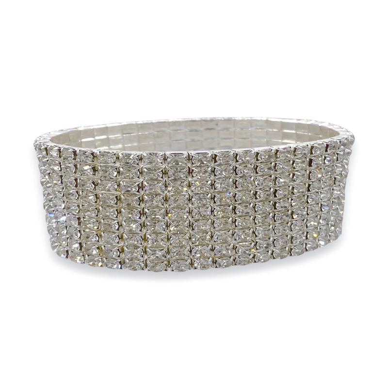 Shine Bright Silver Crystal Bracelet Bracelet