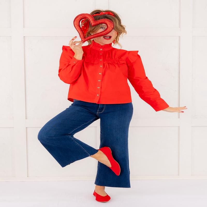 Star Of The Show Long Sleeve Top - FINAL SALE