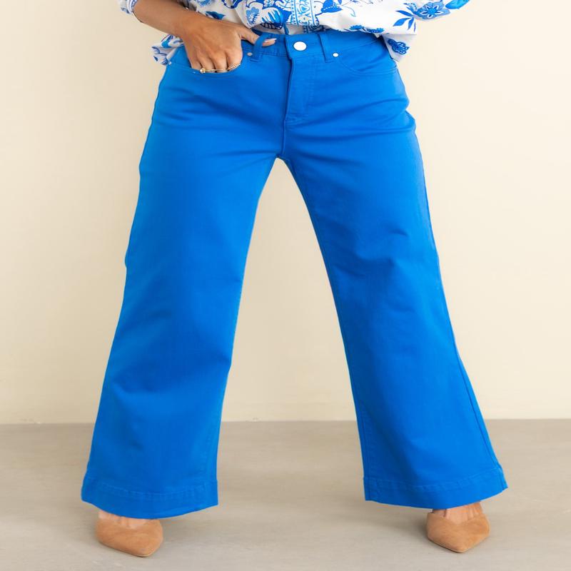 Tribal Make It Count Pant in Riviera