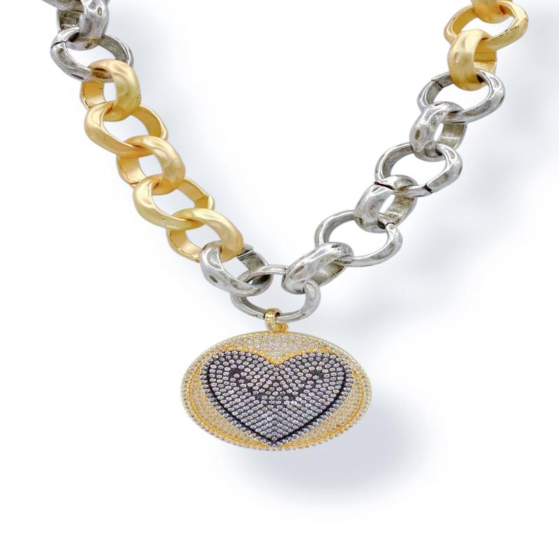 Virtue Heartbreaker Heart Chain Necklace - FINAL SALE