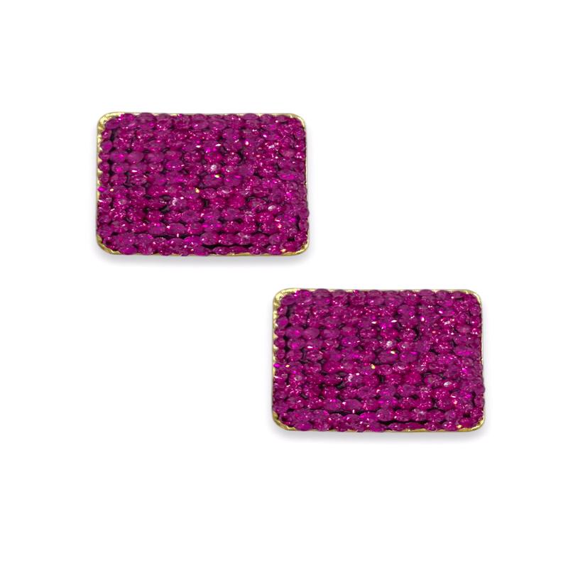Virtue The Ella Hot Pink Luxe Earring - FINAL SALE