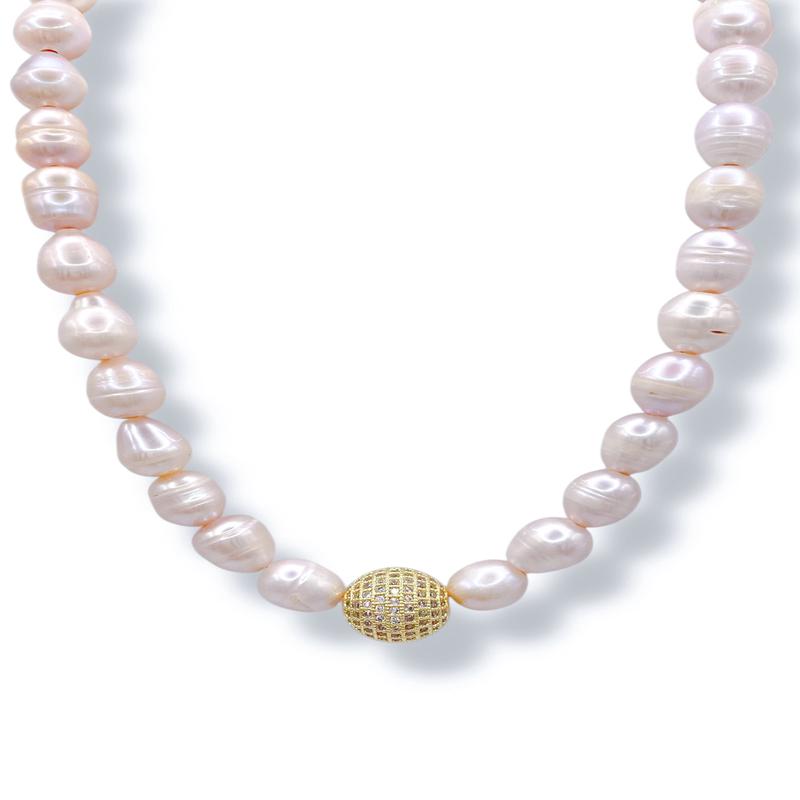 Virtue The Kristen Blush Luxe Pearl Necklace - FINAL SALE