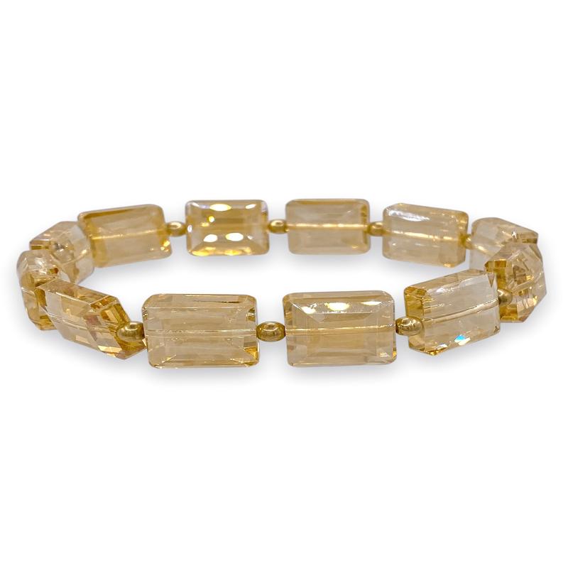 You Should Be Here Topaz Beaded Bracelet