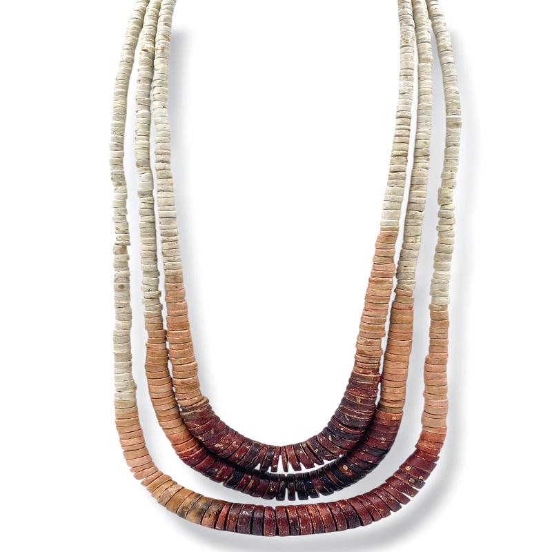 Nicky Coco Bead Layered Statement Necklace