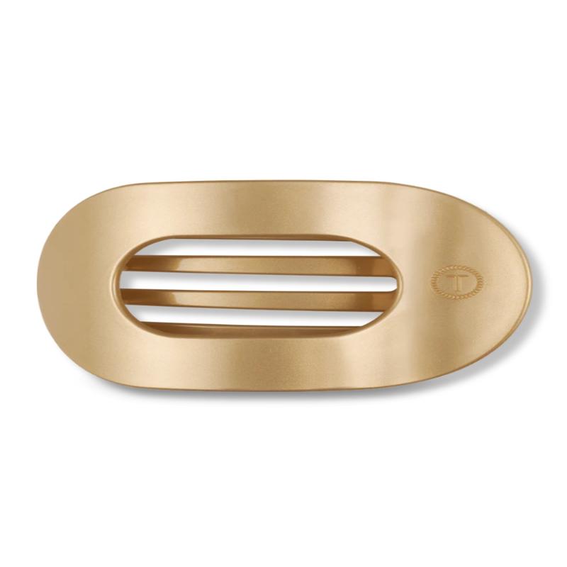 Teleties Medium Flat Round Champagne Toast Hair Clip