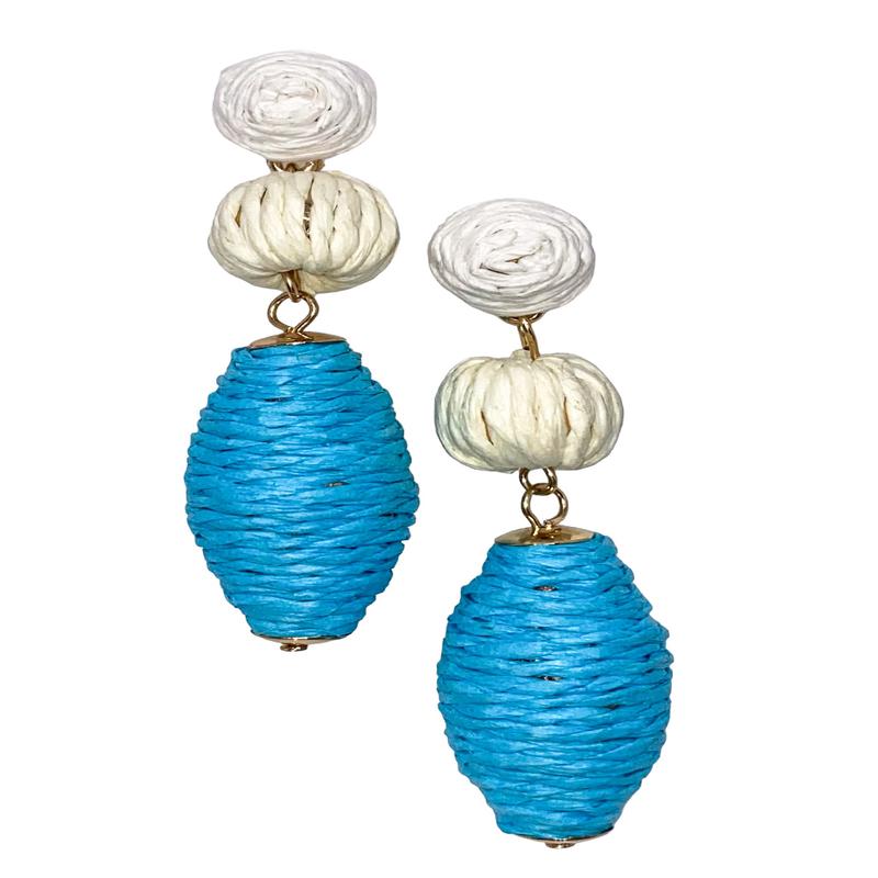 Hidden Secrets Earring - Blue *Final Sale*