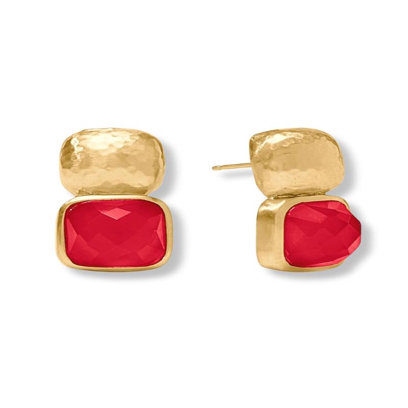 Julie Vos Catalina Iridescent Strawberry Earrings *Final Sale*