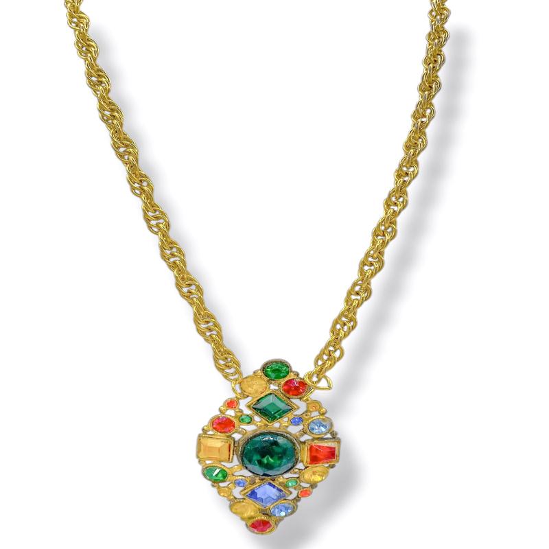 Made In The Deep South 1930s Brooch 1960s Chain Necklace