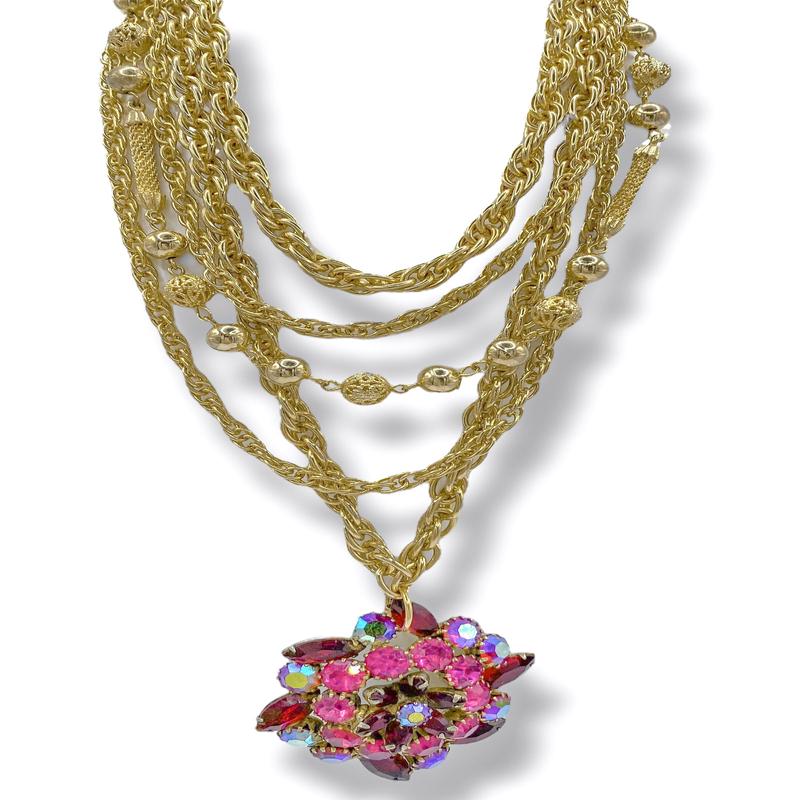 Made In The Deep South 1950s Brooch 1950s Kramer Necklace