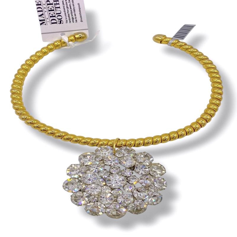 Made In The Deep South 1950s Brooch 1970s Choker