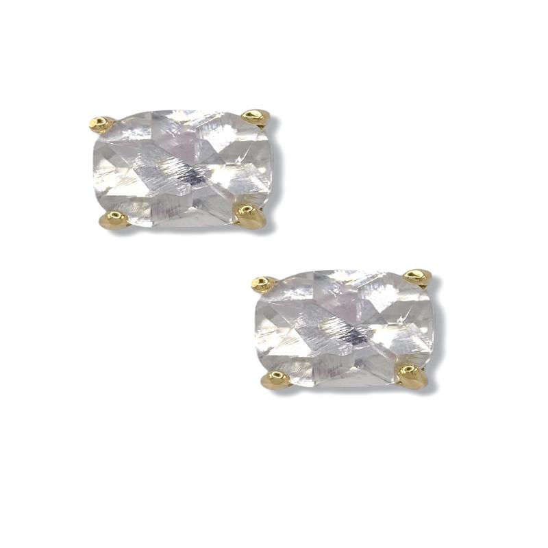 Take Your Time Square Stud Earrings *Final Sale*