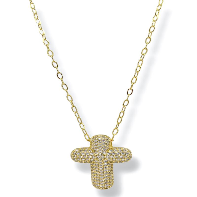 Treasure Jewels Faithful Glow Gold Necklace *Final Sale*