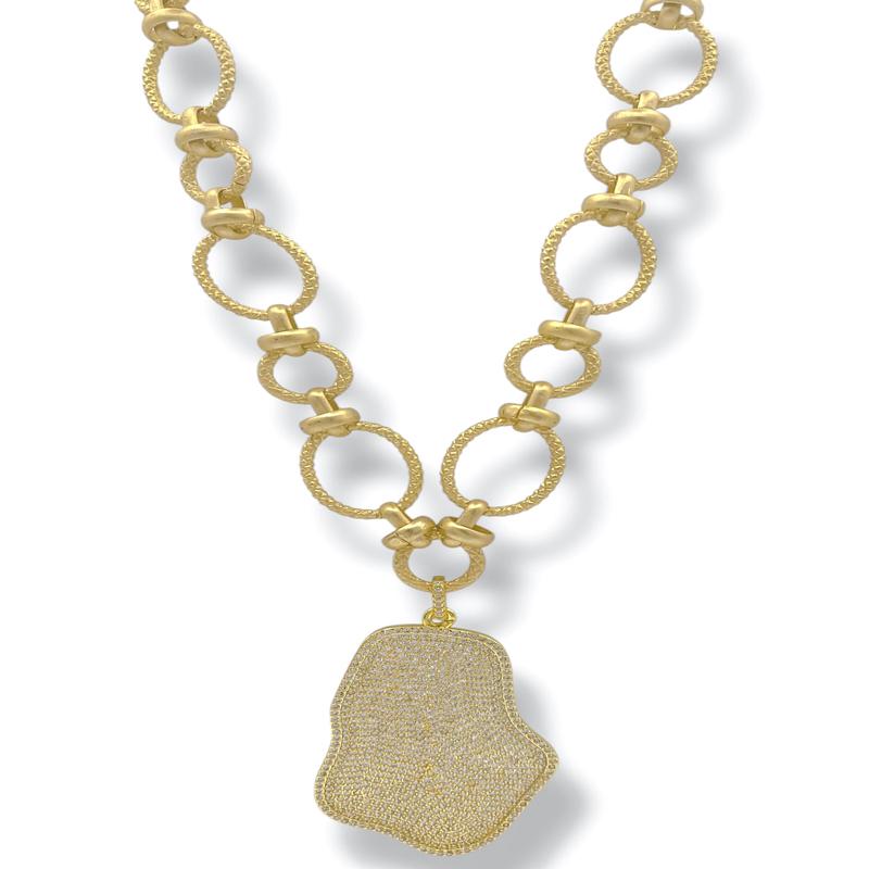 Virtue On The Fence Puddle Chain Necklace *Final Sale*