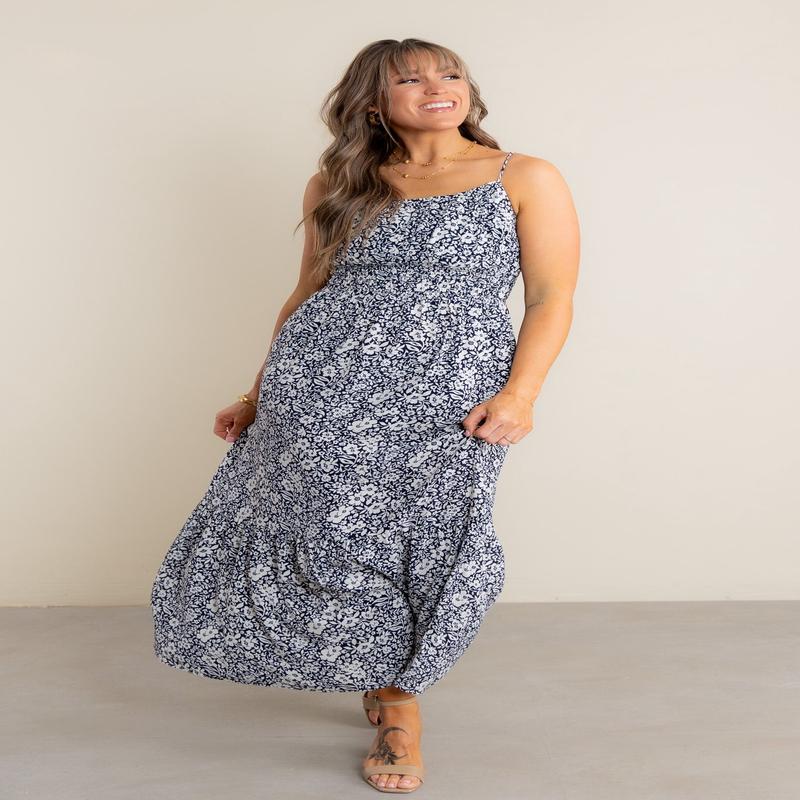 Z Supply Toluca Ynez Floral Maxi Dress