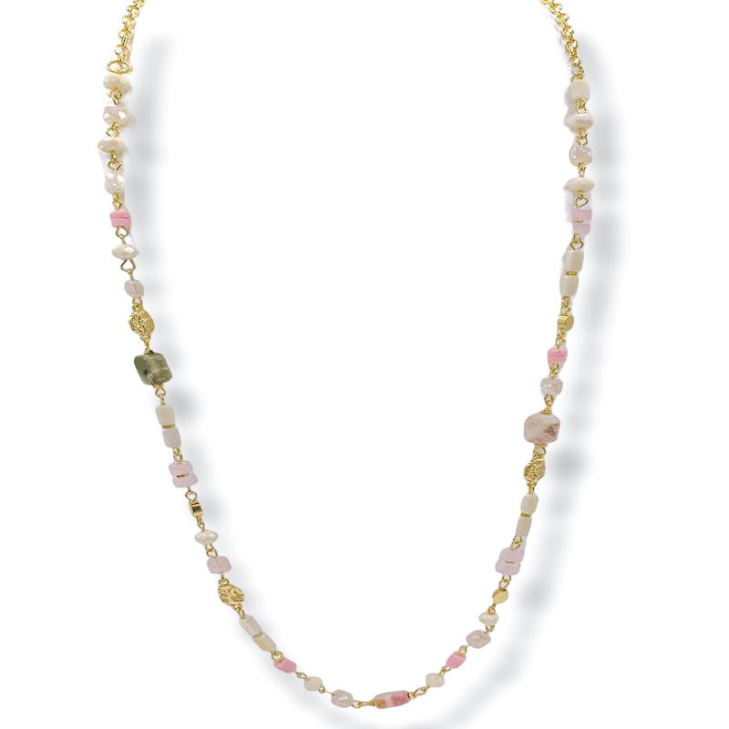 Be The Light Pink Beaded Necklace - FINAL SALE