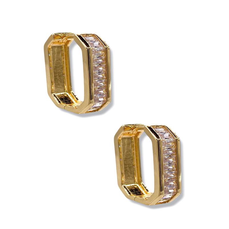 Betty Gold Huggie Earrings