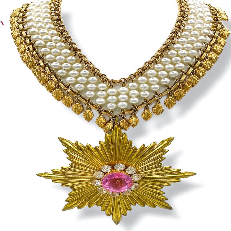 Made In The Deep South 1800s Brooch 1940s Necklace