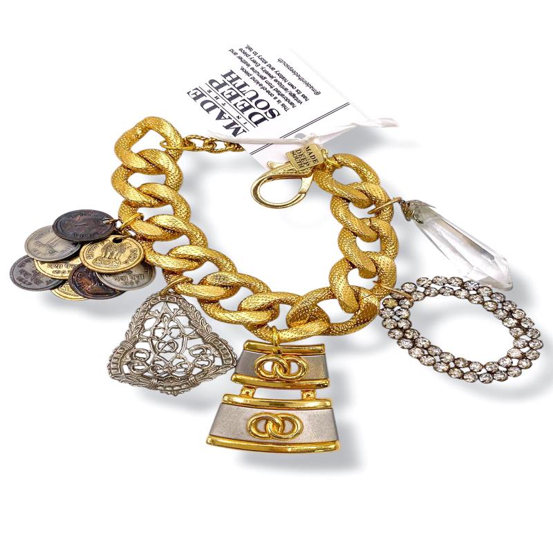 Made In the Deep South 1930s-1970s Charm Bracelet