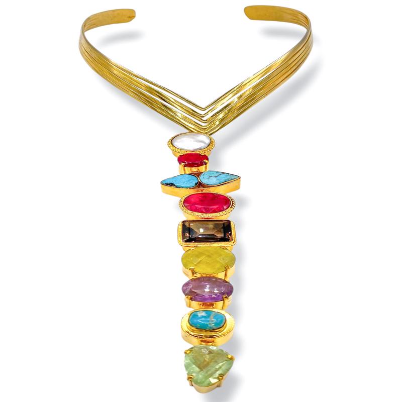 Made In The Deep South 1970s New Old Stock 1970s Necklace