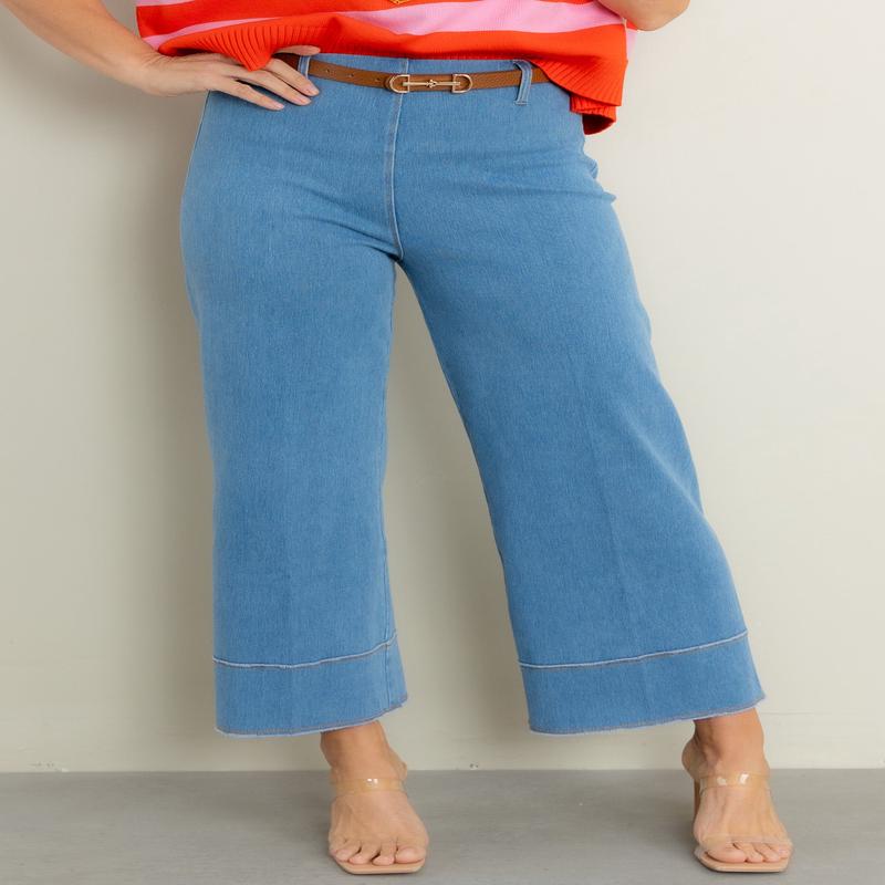 Margo High Waisted Cropped Denim Jean