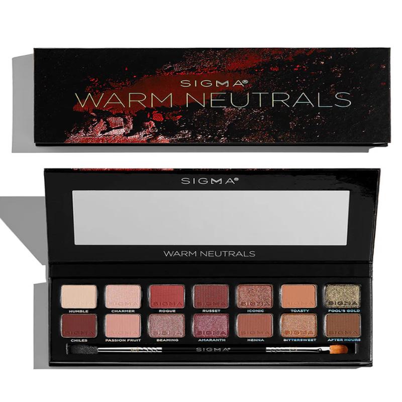 SIGMA Warm Neutrals Eyeshadow Palette