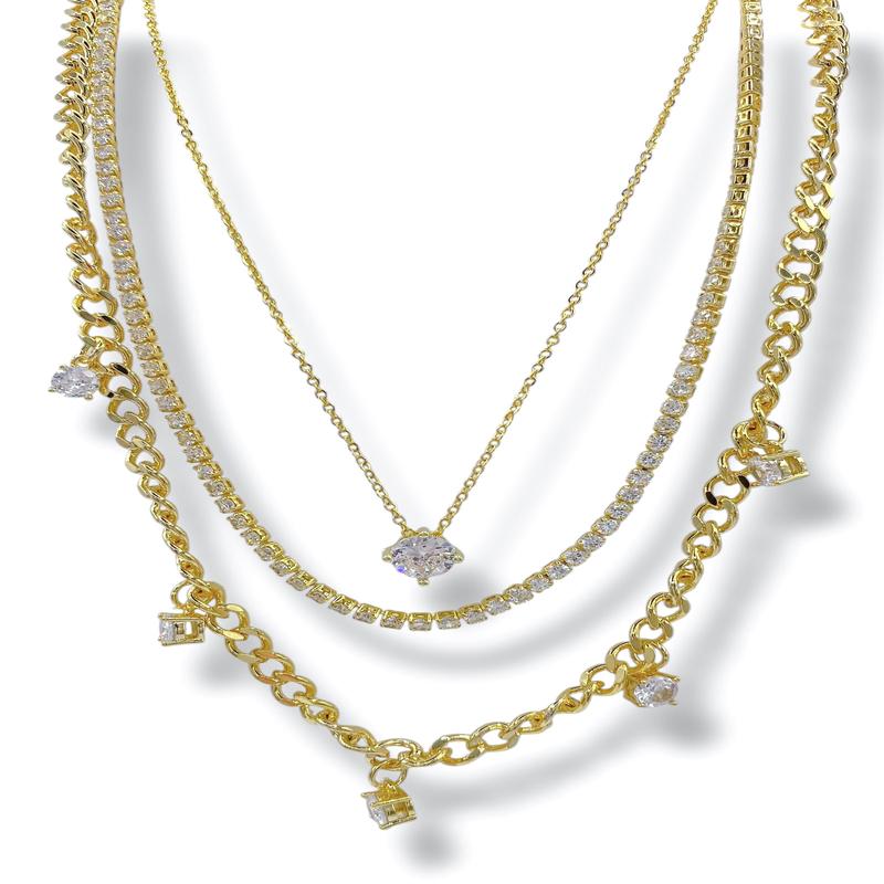 Treasure Jewels Harmony Layers Necklace - FINAL SALE