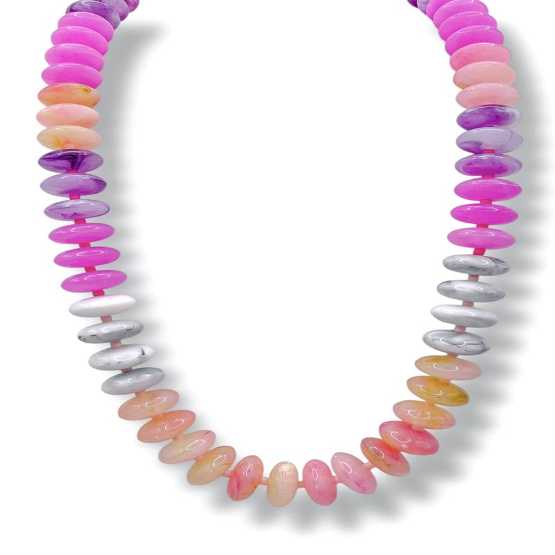 True Story Disk Necklace - FINAL SALE