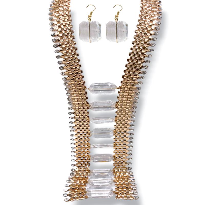 Glistening Statement Necklace