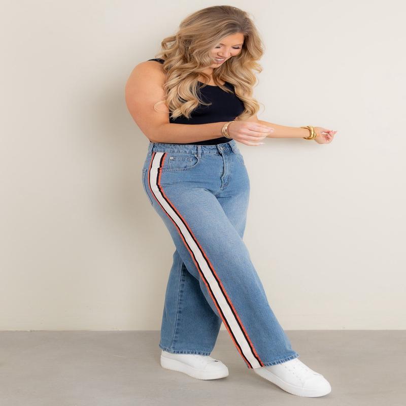 Go Getter Wide Leg Denim Jean *Final Sale*
