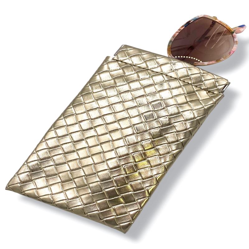 Golden Age Woven Sunglass Case
