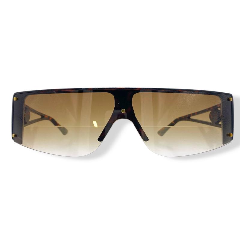 Undercover Tortoise Visor Style Sunglasses