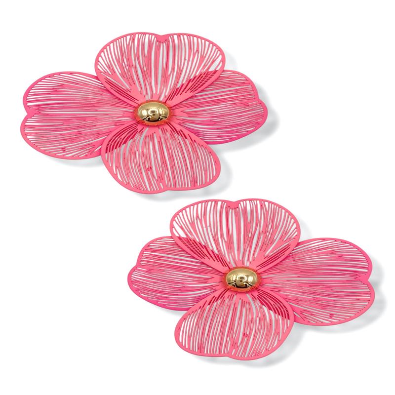 Give Her Flowers Fuchsia Earring *Final Sale*