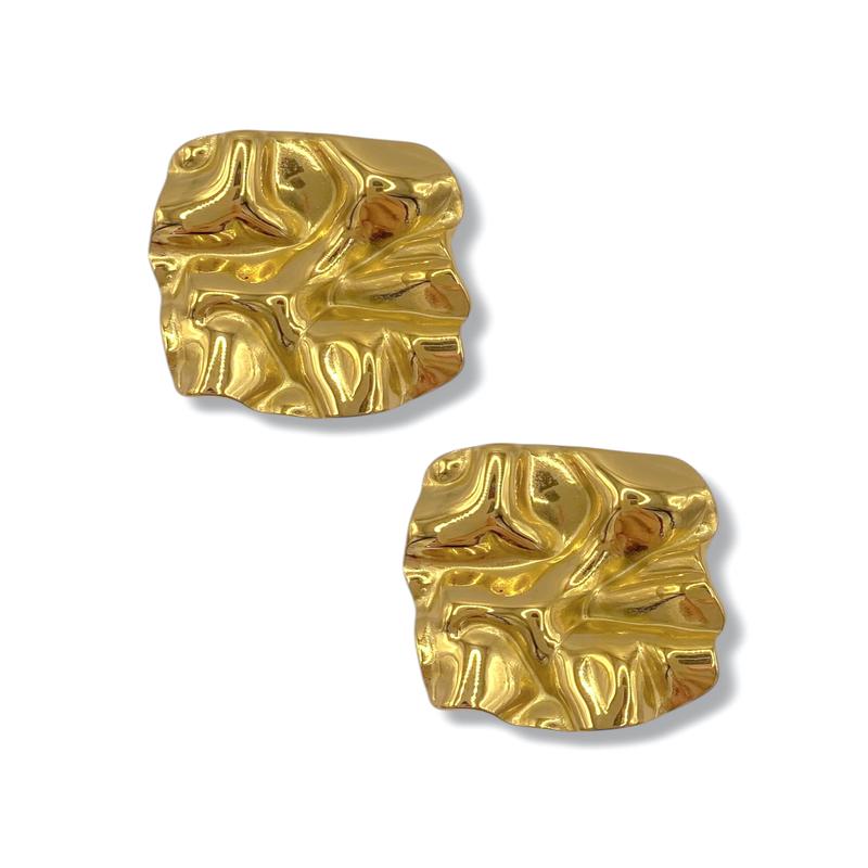 Kathleen Metal Earrings - FINAL SALE