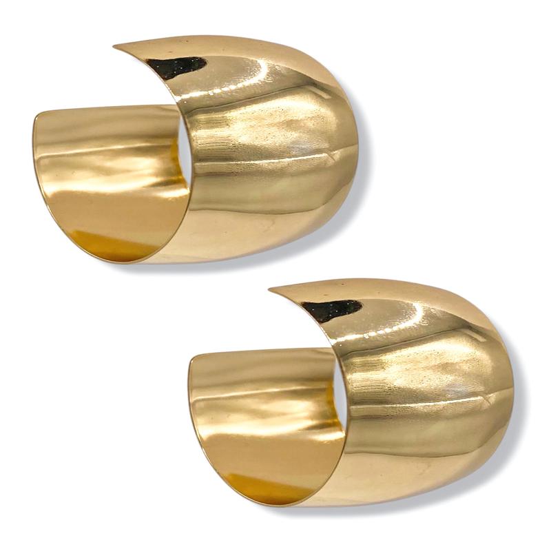 Nicole Statement Hoop Earrings