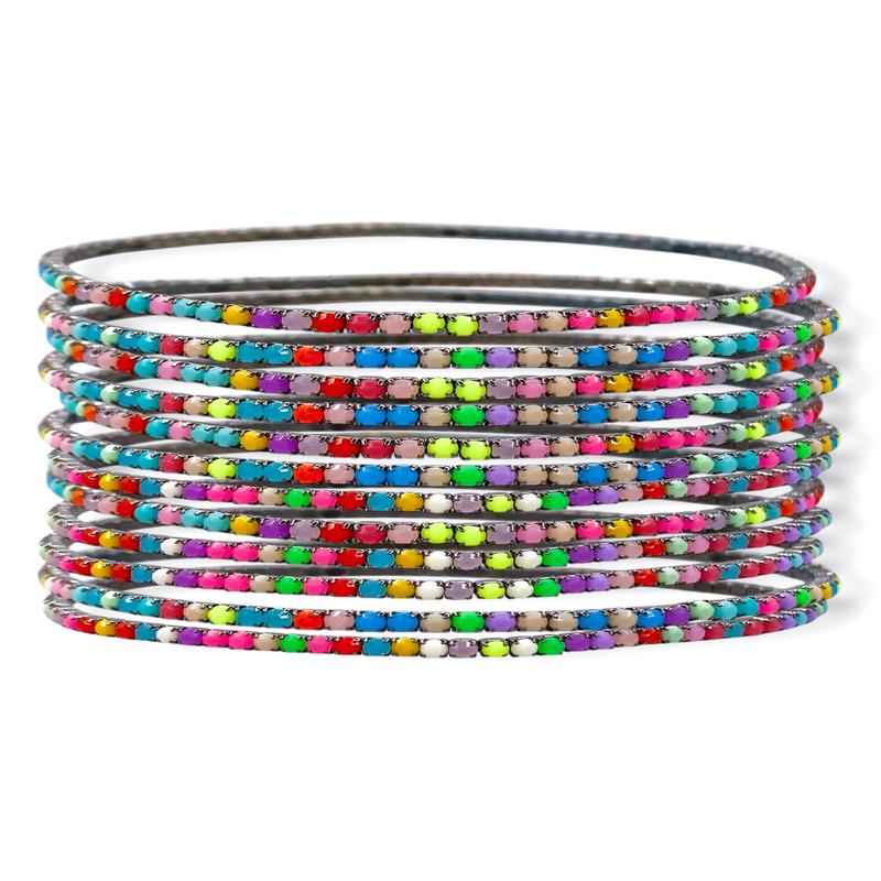 Shine Bright Multi Stretch Bracelet Set