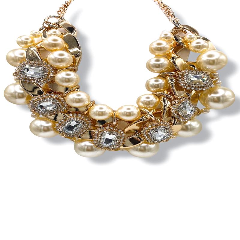 A Charmer Pearl Necklace