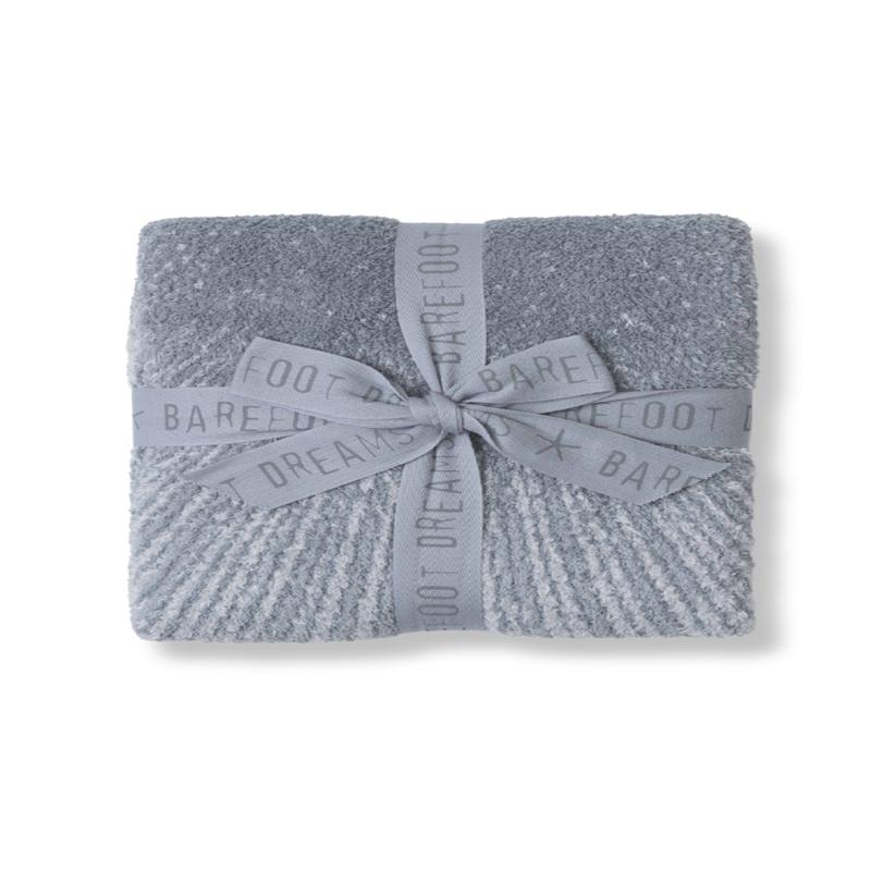 Barefoot Dreams Covered In Prayer Moonbeam Grace Stroller Blanket