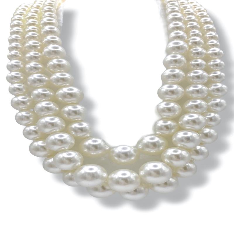 Jackie Pearl Layered Necklace